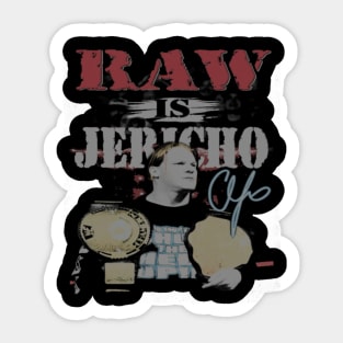 Chris Jericho Raw Sticker